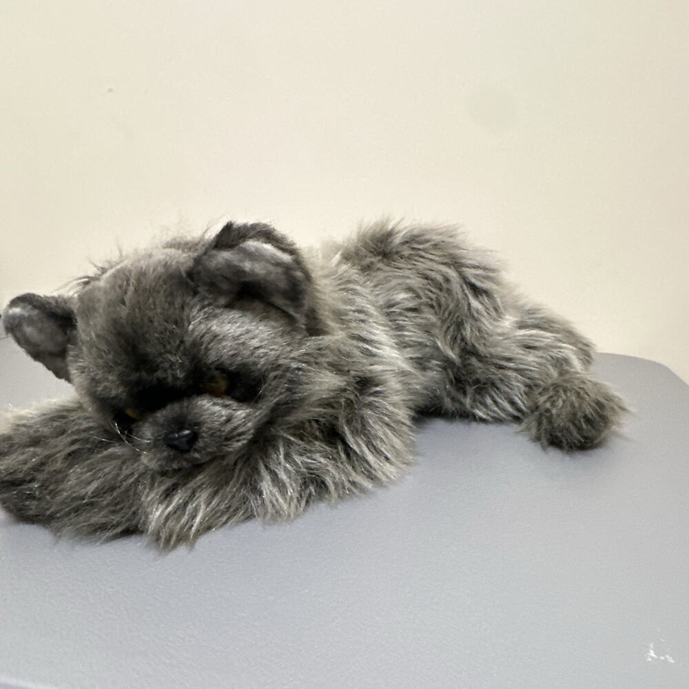 Vintage 1984 Avanti Applause Gray Persian Cat Plush (Item No. 934) Jockline